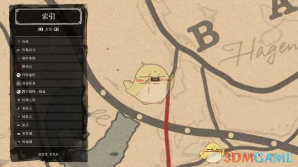 《荒野大镖客2》夜女兰精确位置分享