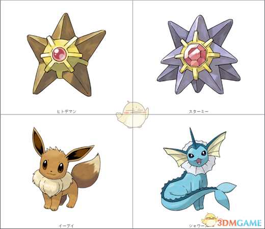 《精灵宝可梦LetsGo皮卡丘伊布》可进化宝可梦图鉴一览