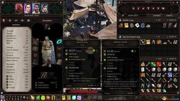 《神界：原罪2》欢乐堡全独特装备获取方法