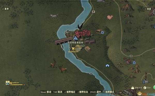 《辐射76》藏宝图攻略——森林篇