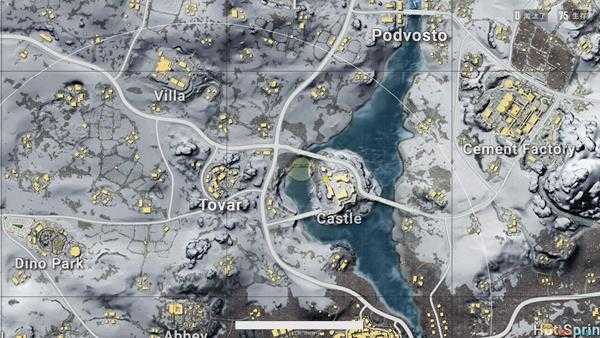 《绝地求生》雪地bug地点进入方法