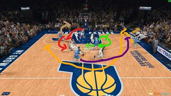 《NBA 2K19》GIVE52 MOTION战术教学