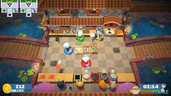 《胡闹厨房2》上菜顺序小技巧