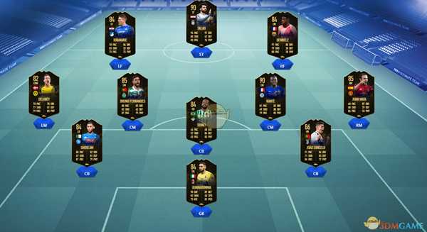 《FIFA 19》第十三周周最佳黑卡球员阵容一览