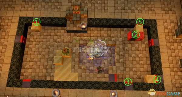 《勇者斗恶龙：建造者2》神殿磁石机关解法分享