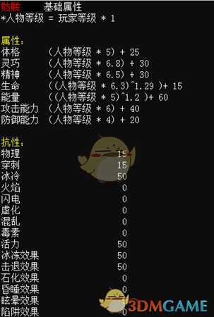 《恐怖黎明》战宠基础属性介绍