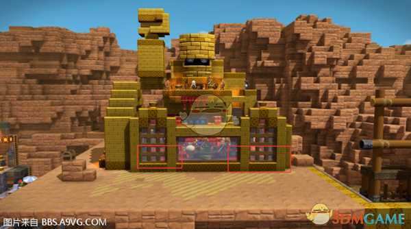 《勇者斗恶龙：建造者2》红色发光方块放置位置分享