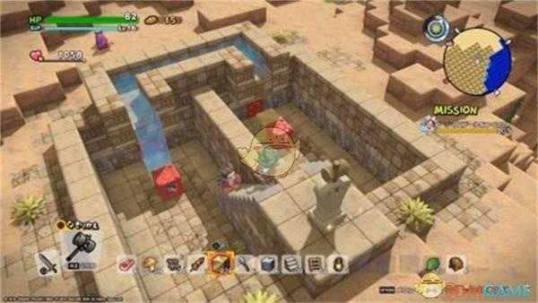 《勇者斗恶龙：建造者2》欧卡穆尔岛地上西部谜题解法分享