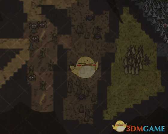 《饥荒：联机版》洞穴地形完全解析——蜘蛛平原篇