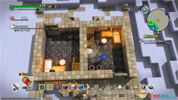 《勇者斗恶龙：建造者2》穆恩布尔克岛地图东南部谜题解法分享