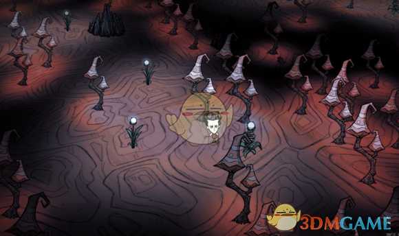 《饥荒:联机版》洞穴地形完全解析——红蘑菇森林篇