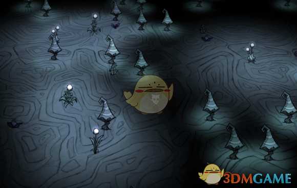 《饥荒:联机版》洞穴地形完全解析——绿蘑菇森林篇