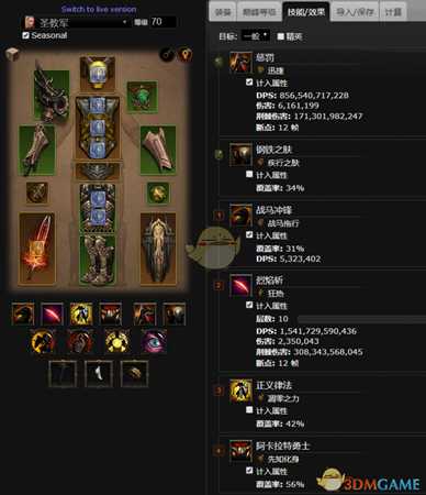 《暗黑破坏神3》2.64圣教军荆棘套单人玩法推荐