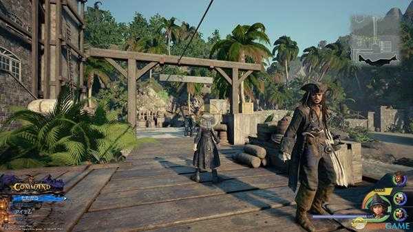 《王国之心3》加勒比海盗世界全米奇幸运标记位置攻略