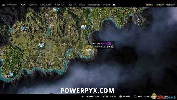 《孤岛惊魂:新曙光》麋鹿狩猎位置指南