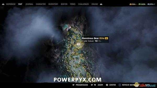 《孤岛惊魂：新曙光》残暴野熊狩猎位置指南