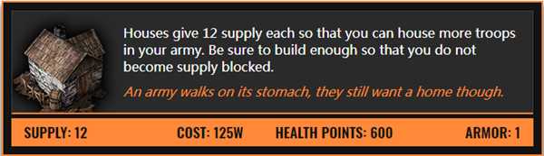 《Bannermen》建筑物属性一览