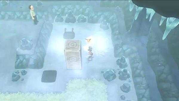 ns宝可梦双子岛怎么推石头