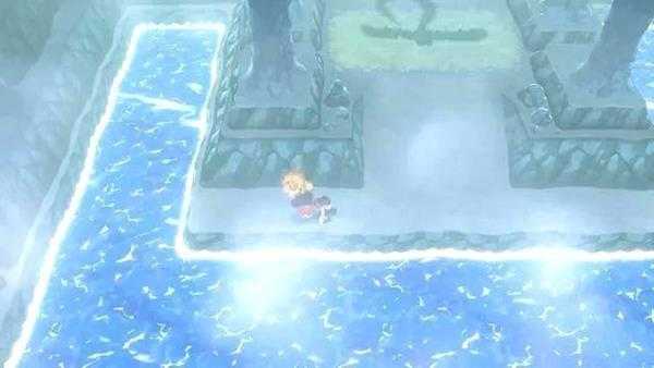 ns宝可梦双子岛怎么推石头