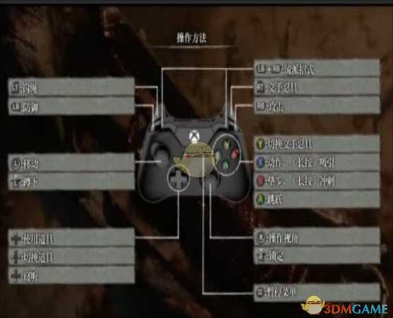 《只狼：影逝二度》手柄操作按键分享