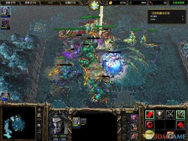 《魔兽争霸3：冰封王座》火与霜的协奏曲快速通关攻略