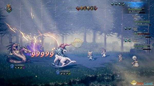 《八方旅人》99999伤害打出条件分享