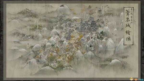 《只狼：影逝二度》地图苇名城绘图一览