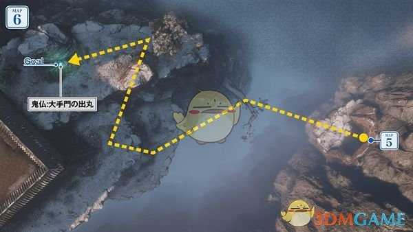 《只狼:影逝二度》桥下山谷躲避白蛇流程攻略