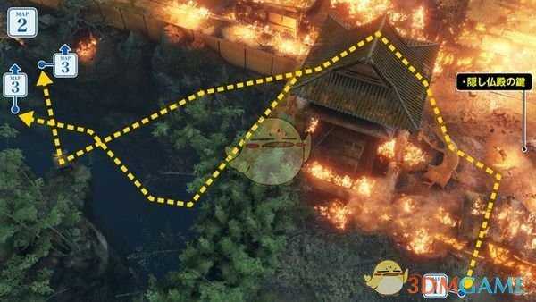 《只狼:影逝二度》竹林坂地图流程攻略