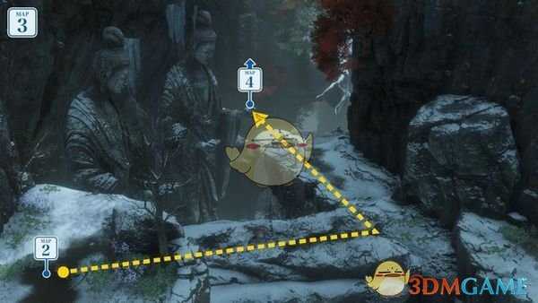 《只狼：影逝二度》落谷深廊地图攻略流程