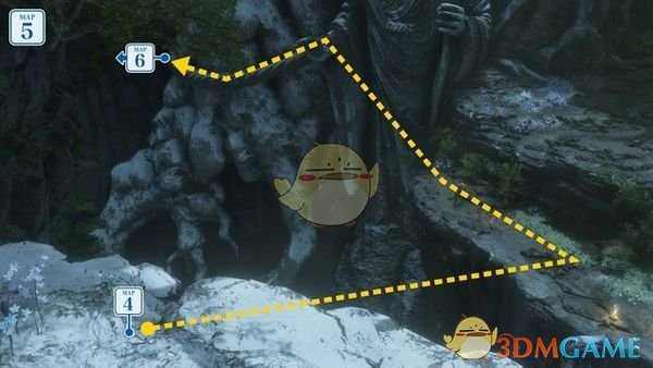 《只狼：影逝二度》落谷深廊地图攻略流程