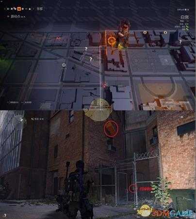 《全境封锁2》白宫装备空投箱的位置分享