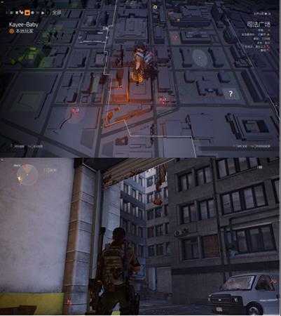 《全境封锁2》司法广场装备空投箱的位置分享