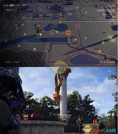 《全境封锁2》西波托马克公园装备空投箱的位置分享