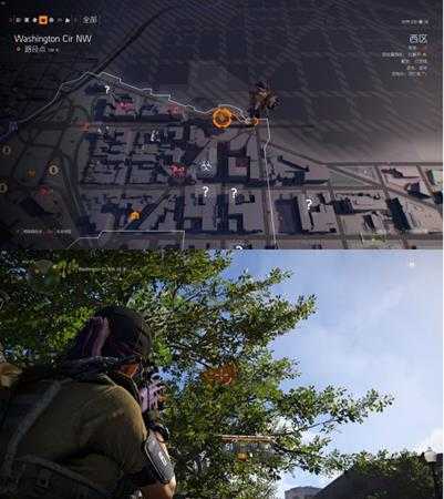 《全境封锁2》西南区和西区装备空投箱的位置分享