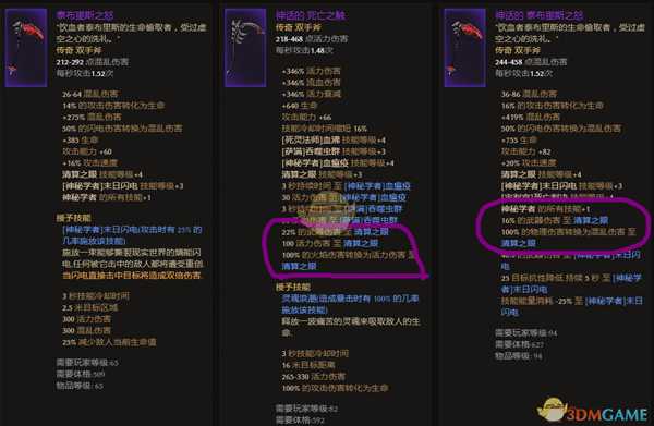 爱的魔力转圈圈 《恐怖黎明》清算之眼加成装备一览