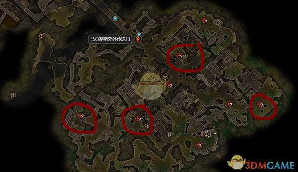 《恐怖黎明》布莱兹拉加鲁斯位置一览