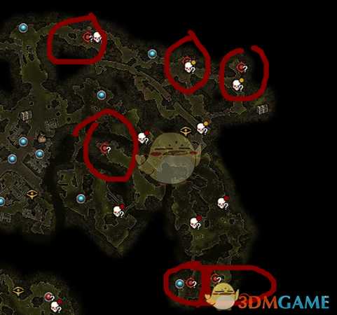 《恐怖黎明》弗拉德里斯位置一览