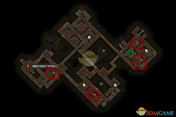 《恐怖黎明》寒霜之裔纳罗斯位置一览