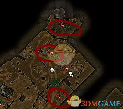 《恐怖黎明》寇纳斯塔利亚位置一览