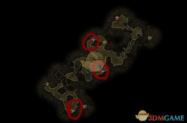 《恐怖黎明》斯维利尔斯位置一览