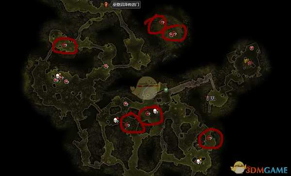 《恐怖黎明》希兰卡尔污染的位置一览