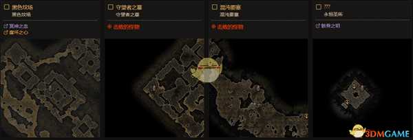 《恐怖黎明》终极难度全神龛位置一览