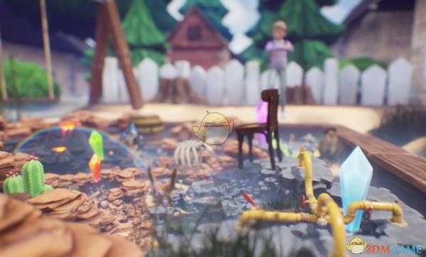 《Supraland》挂在树上的紫色按钮解决方法