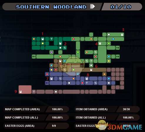 《Rabi-Ribi》Southern Woodlandcaid彩蛋位置详解