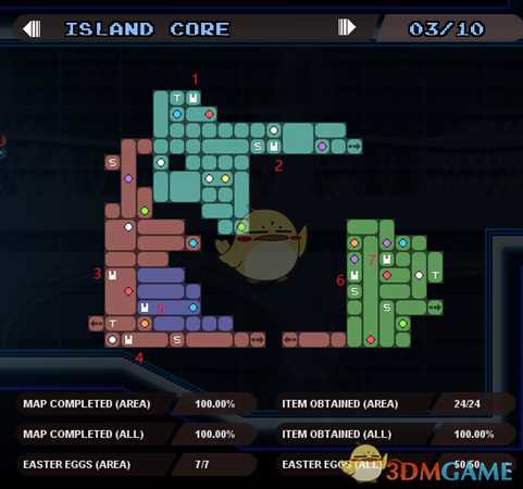 《Rabi-Ribi》Island Core全彩蛋位置详解