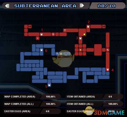 《Rabi-Ribi》Subterranean Area全彩蛋位置详解