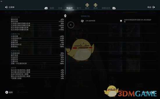 《刺客信条：奥德赛》1.20版本各流派战士属性面板一览