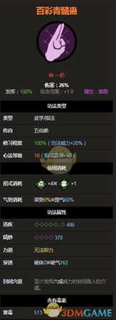 《太吾绘卷》指法神一品之百彩青髓蛊