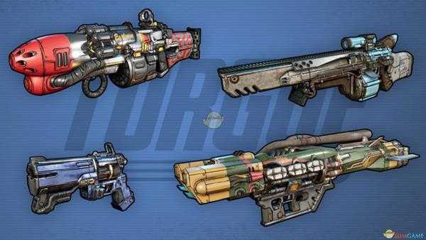 《无主之地3》各大厂商武器模型新图一览